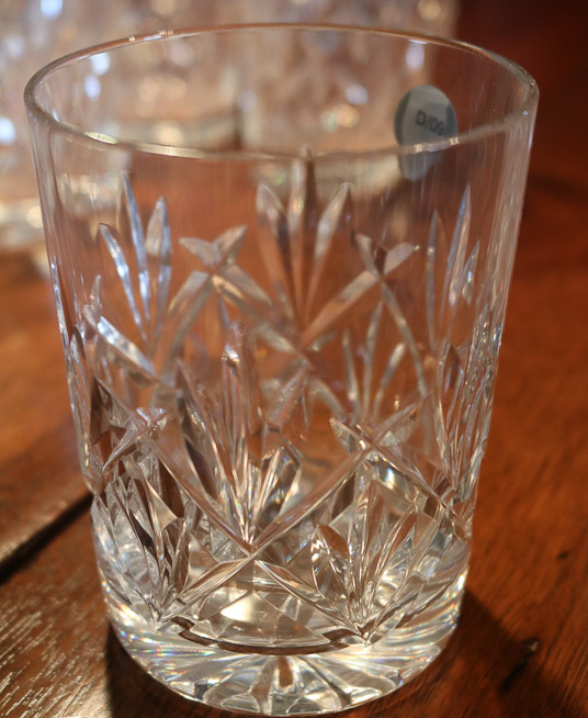 426c - 8 piece Waterford crystal highball glasses