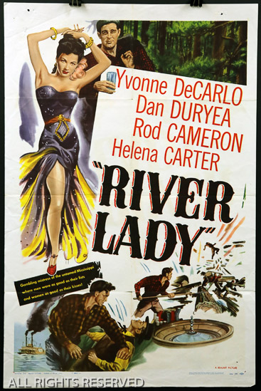 100a - River Lady, 27 x 41 Design. 1