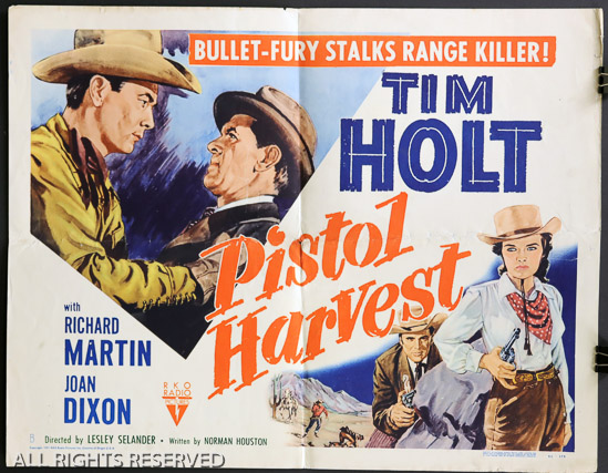 136a - Pistol Harvest, 22 x 28, Design. H