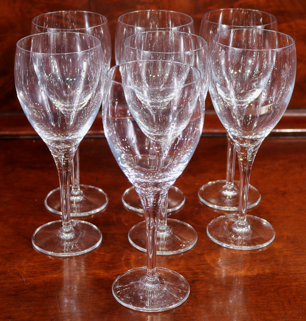 221a - 7 wine glasses signed Fostoria-11