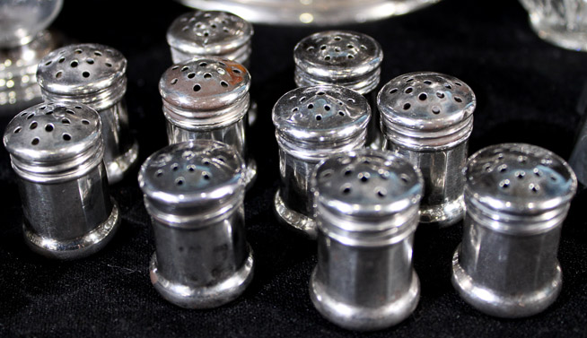 210b - 23 pieces of sterling silver