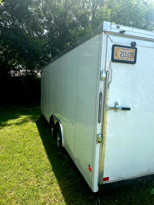 020b - 2022 Appalachian enclosed 20 ft. trailer