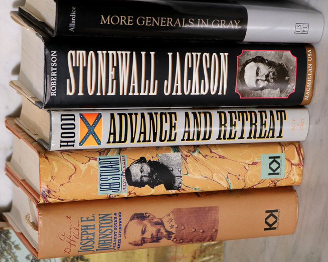 194a - 5 books about the civil war