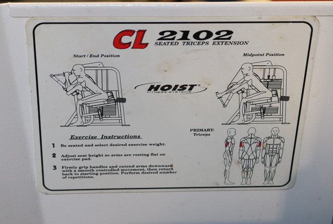 275c - Hoist sitted tri Cepts Extension CL 2102