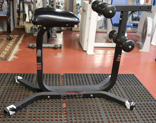 283a - Sit up bench with rubber under mat