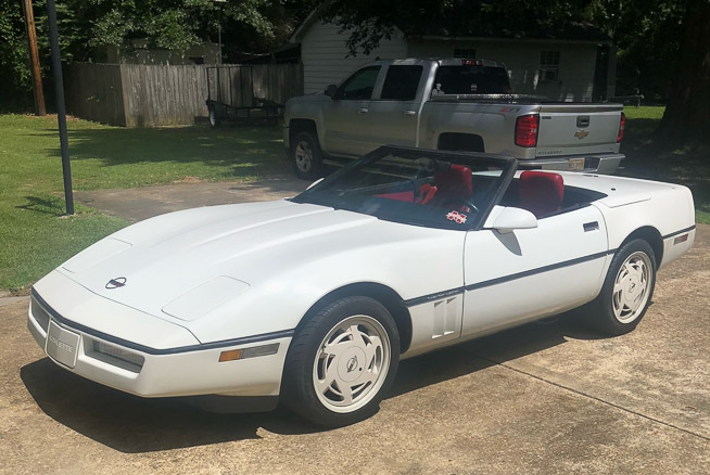 028a - 1989 Chevrolet Corvette Convertible